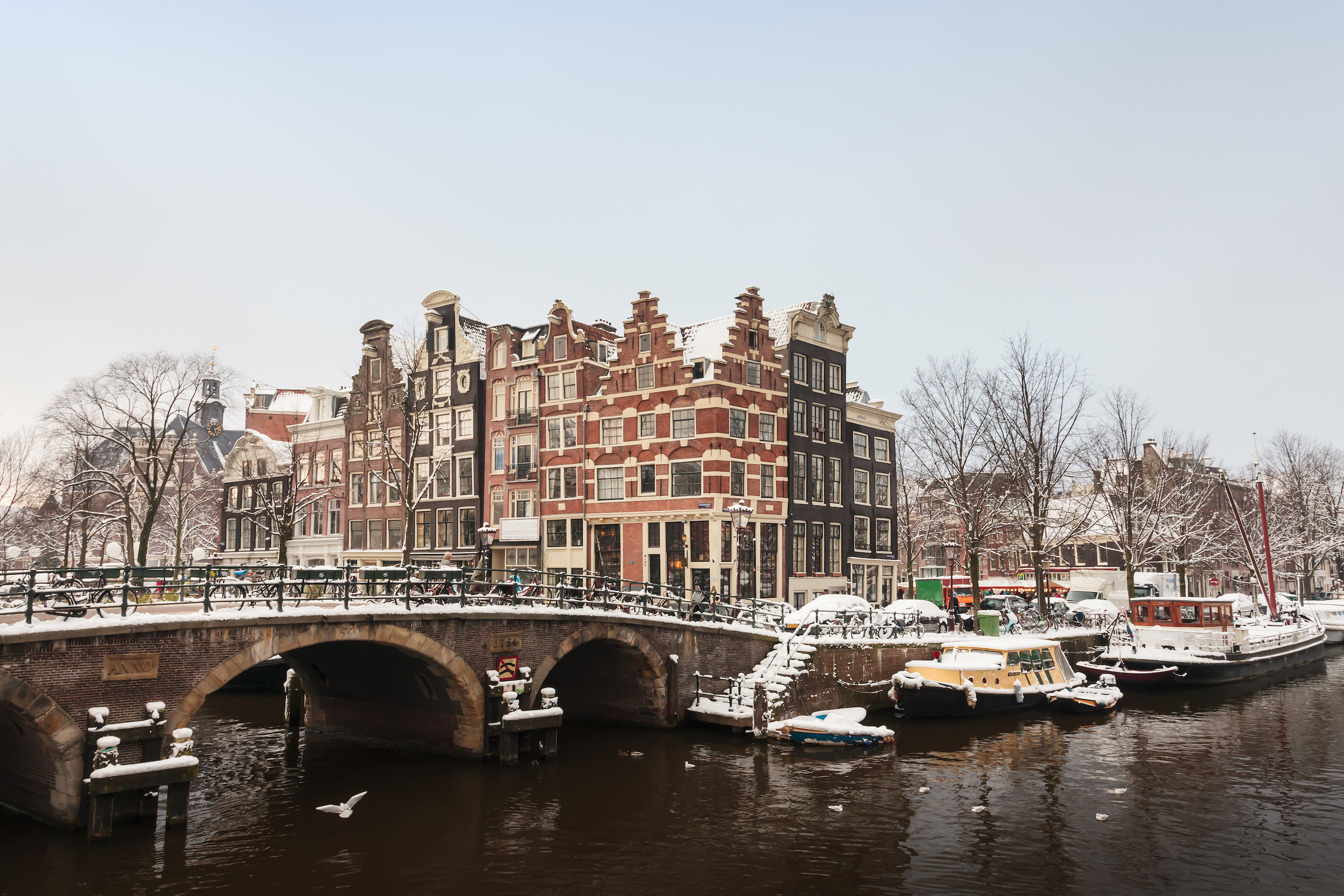 buitenwerk in de winter