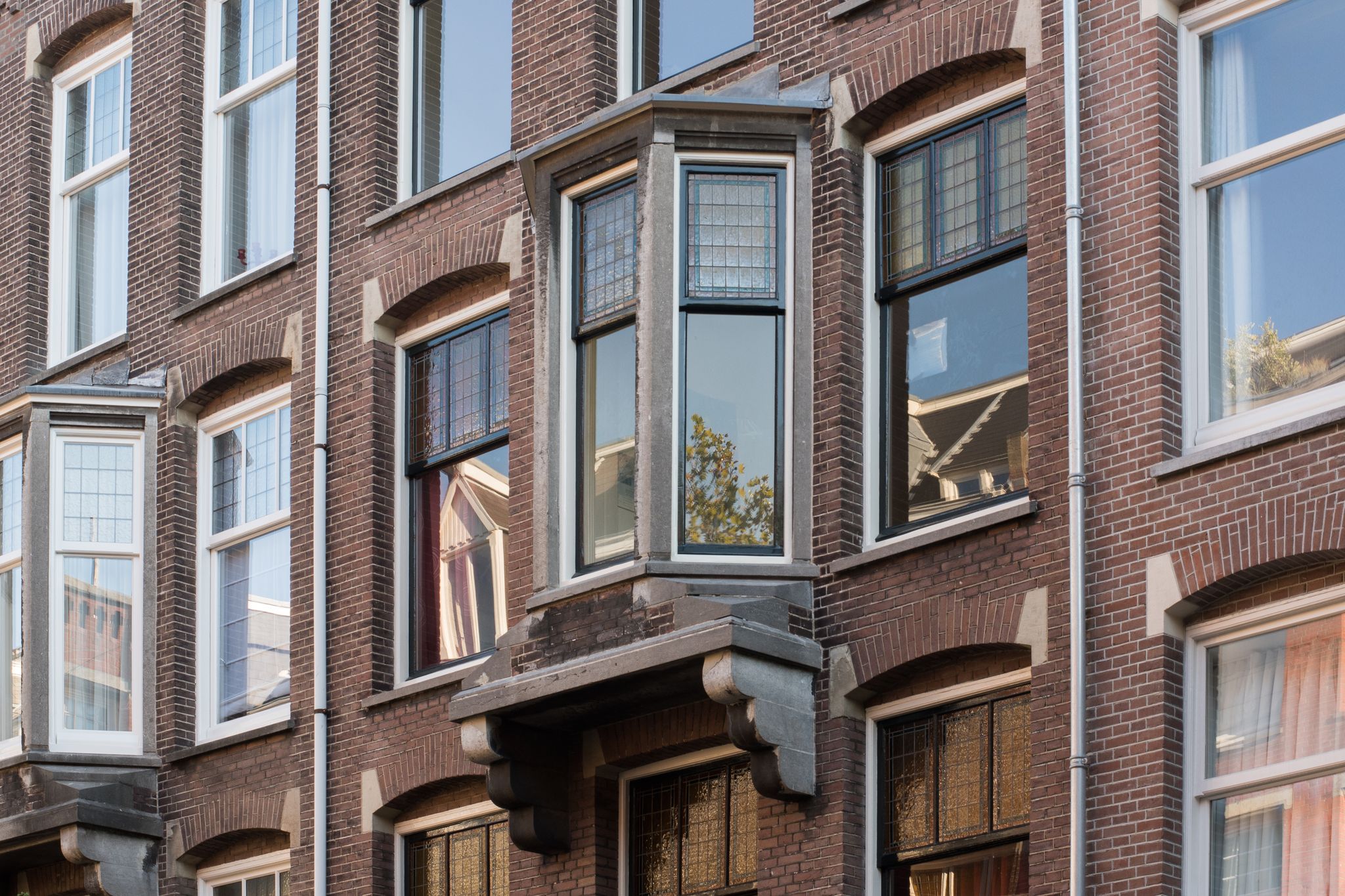 Wouwermanstraat, erker, renovatie